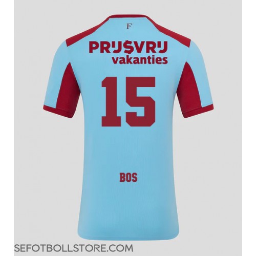 Feyenoord Jordan Bos #15 Replika Tredje Tröja 2025-26 Kortärmad